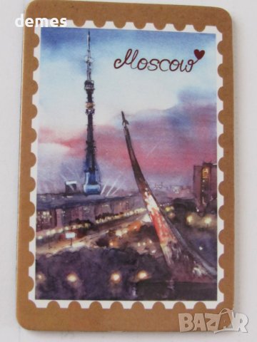 Магнит от Москва, Русия, снимка 3 - Колекции - 43901310
