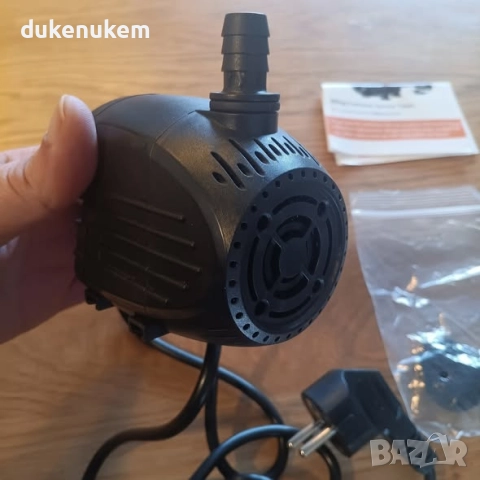 Ултра-тиха фонтанна помпа 750 L/H – потопяема, енергоспестяваща, с 2 м кабел, снимка 7 - Други - 52521078