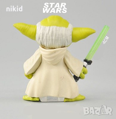 Йода Yoda Star Wars Междузвездни войни фигурка играчка пластмасова, снимка 4 - Фигурки - 32856521