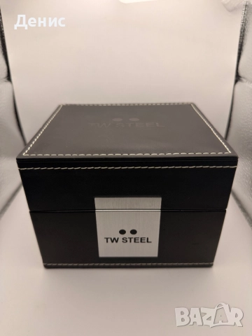 TW Steel Ceo Canteen Black/Leather Ø50 mm, снимка 5 - Мъжки - 52834700