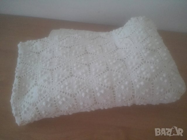 Покривка за легло ръчно плетиво, снимка 2 - Покривки за легло - 36734871