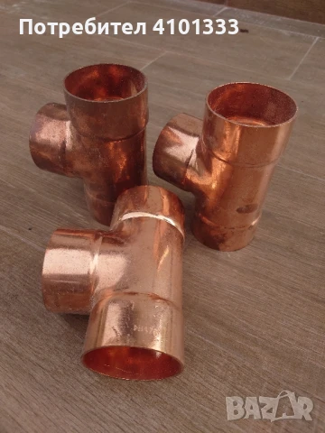 Медни фитинги за заварка/запояване ф64 ф76 ф89, снимка 5 - Други машини и части - 50958929
