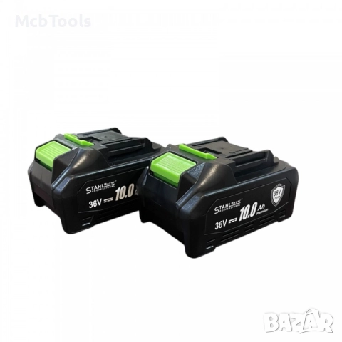 Акумулаторна резачка STAHLMAYER 36V 10AH с дисплей, две батерии и две вериги – 30см шина, снимка 6 - Градинска техника - 52897980