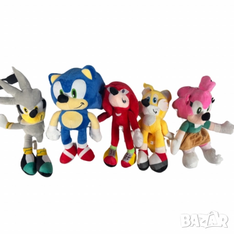 Плюшени герои от Sonic – 26 см емоция и забавление с любимите анимационни, снимка 15 - Плюшени играчки - 52112799