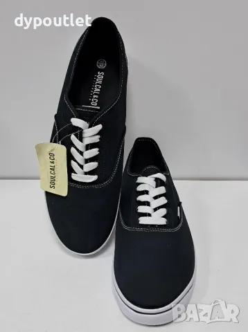 SoulCal - Мъжки ежедневни платнени кецове Sunset, размери -  46. 