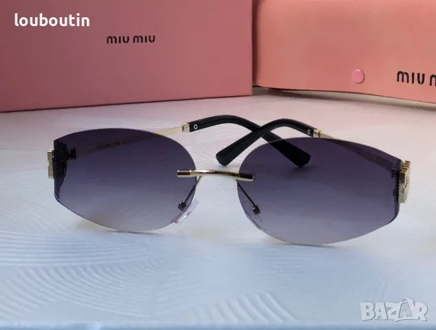 Miu 2024 дамски слънчеви очила елипса 3 цвята, снимка 10 - Слънчеви и диоптрични очила - 48001726