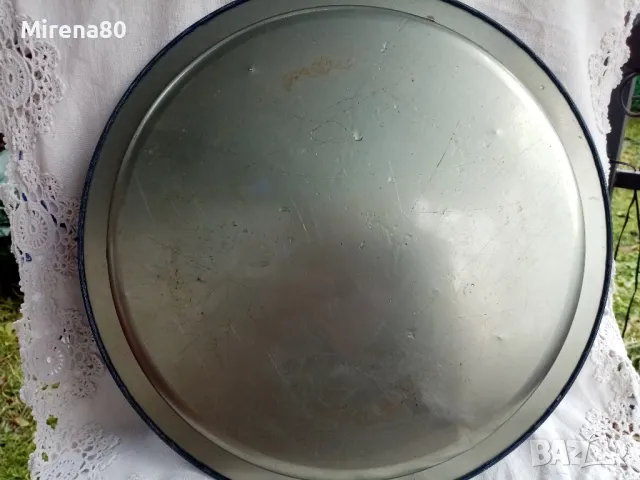 Стар коледен поднос, снимка 3 - Декорация за дома - 48358464