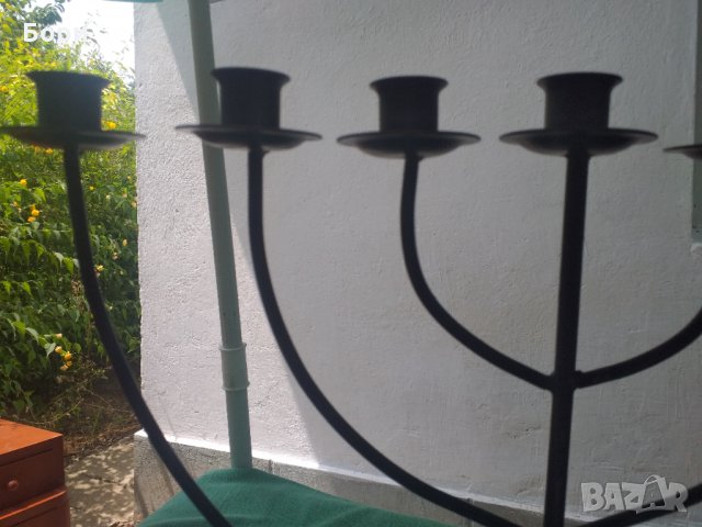 Голям немски свещник за 7 свещи, снимка 3 - Декорация за дома - 33567506