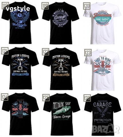 Тениска Моторджийска Мото Мотокрос Ендуро Моторист Мотоциклетизъм Мотор Рокер Moto Motorcycle, снимка 1