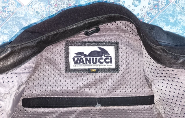 VANUCCI на LOUIS - Немско кожено мото яке с протектори, телешки бокс, снимка 13 - Якета - 50741645