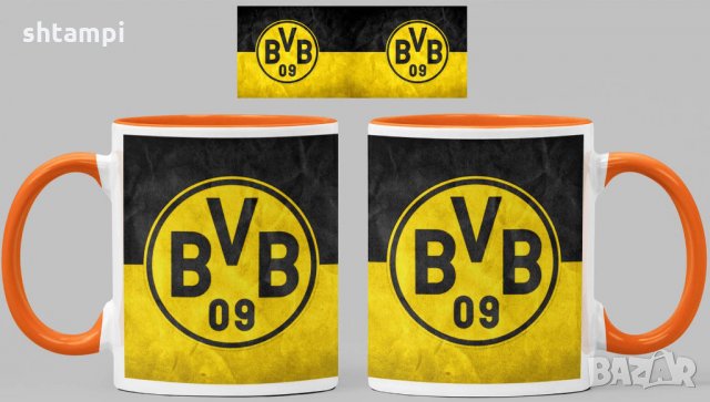 Чаша Борусия Дортмунд Borussia Dortmund Керамична, снимка 6 - Фен артикули - 34783898