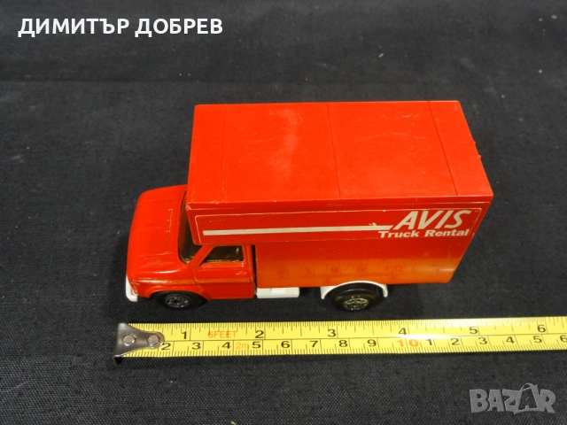 СТАРА РЕТРО МЕТАЛНА КОЛИЧКА КАМИОН FORD A SERIES MATCHBOX SUPER KINGS, снимка 7 - Колекции - 51936222