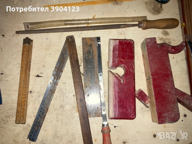 Дърводелски стари инструменти