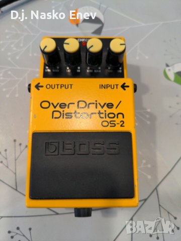 BOSS OS-2 Overdrive/Distortion Pedal - Овърдрайф педал за ел китара, снимка 10 - Китари - 38092200