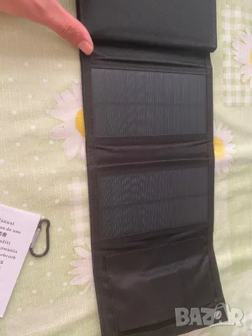 Мобилно соларно слънчево зарядно за телефон, снимка 3 - Оригинални зарядни - 50033308