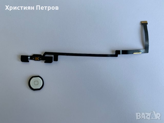 Home бутон, лентов кабел с капачка за iPad Air / iPad 5 A1475 A1474 A1476, снимка 2 - Резервни части за телефони - 28759077