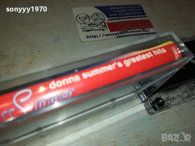 DONNA SUMMERS-КАСЕТА 2811231010, снимка 8 - Аудио касети - 43177821