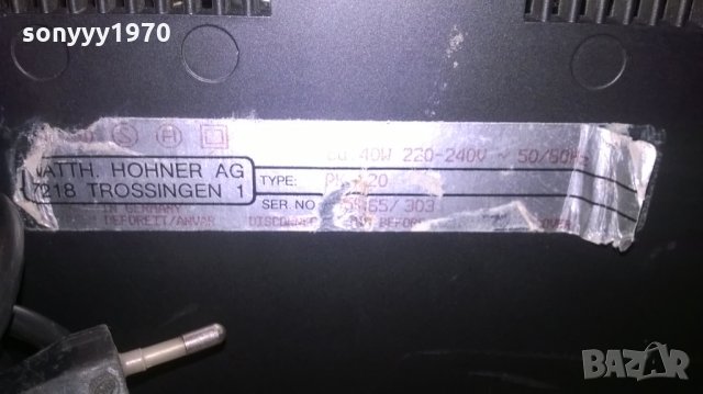 hohner pk120 midi-made in germany-внос швеицария, снимка 18 - Синтезатори - 26346117