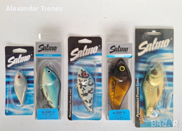 Джъркове и воблери Salmo,Rapala и др., снимка 2 - Такъми - 52351226