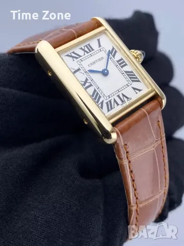 Cartier Tank Louis Cartier 30mm x 22mm Yellow Gold Дамски Различни Варианти, снимка 8 - Дамски - 47990526