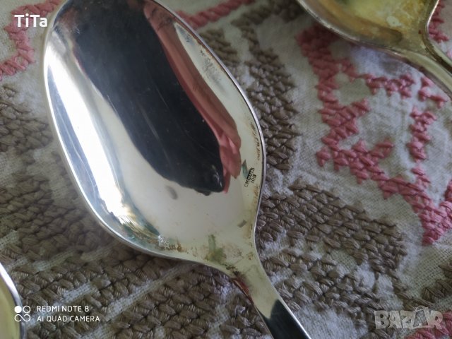 Лот Посребрени Прибори /Лъжици /, снимка 3 - Прибори за хранене, готвене и сервиране - 33032970