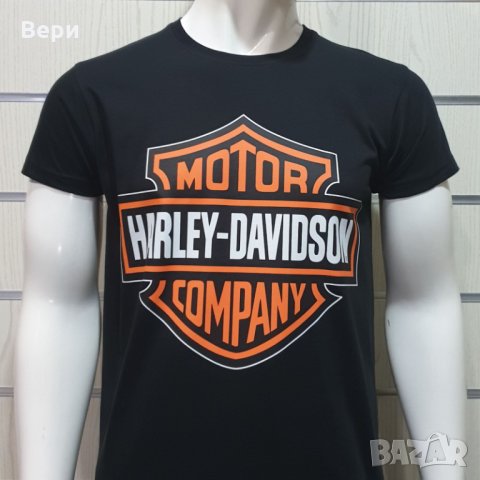 Нова мъжка тениска с трансферен печат MOTOR HARLEY DAVIDSON, мотори, снимка 9 - Тениски - 28295924