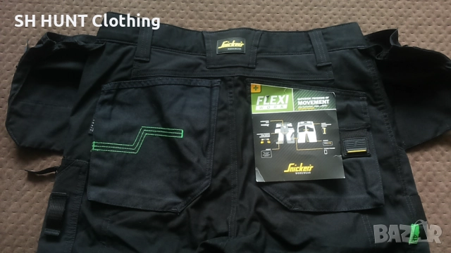 Snickers 6904 Flexi Work Stretch Shorts размер 48 / M къси работни панталони W4-664, снимка 4 - Панталони - 52726445