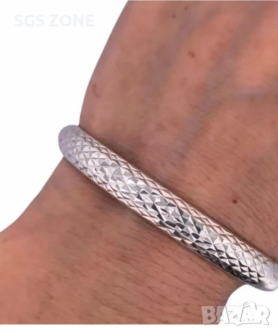 ГРИВНА СРЕБРО 925, снимка 3 - Гривни - 51264588