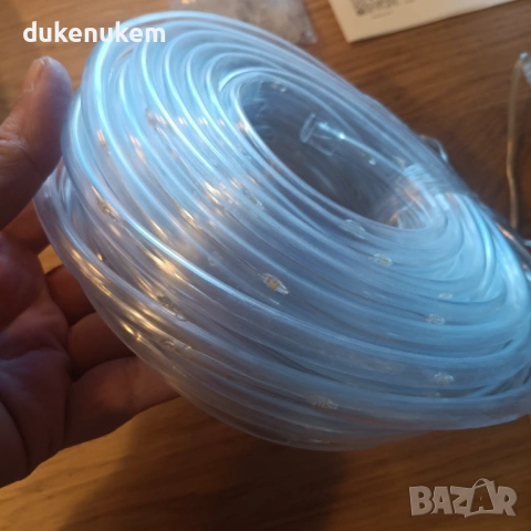 LED светлинна тръба 15 м – RGB + топло бяло, IP68, с дистанционно, снимка 8 - Лед осветление - 53161851