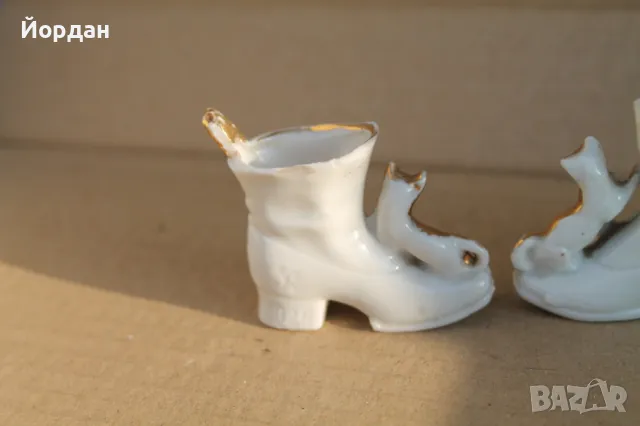 Стари порцеланови обувки, снимка 3 - Колекции - 47764662