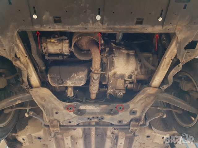 Метална кора под двигател и скоростна кутия Citroen DS 5 2011г +, снимка 4 - Аксесоари и консумативи - 52113071
