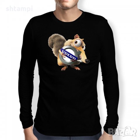 Мъжка тениска VOLVO Scrat, снимка 4 - Тениски - 32833826