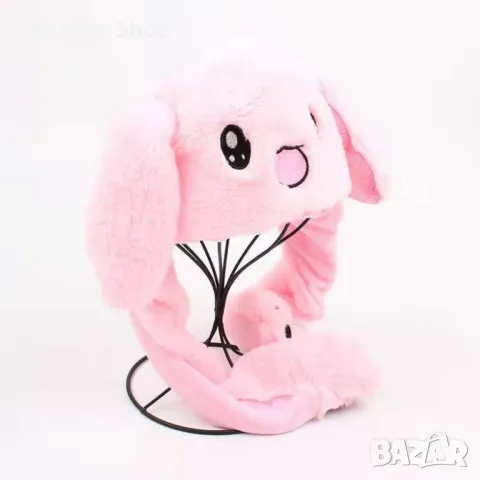 🐰 **Промоция на подвижна шапка зайче с мърдащи се уши и LED светлини!** 🐰

, снимка 4 - Шапки - 47611361