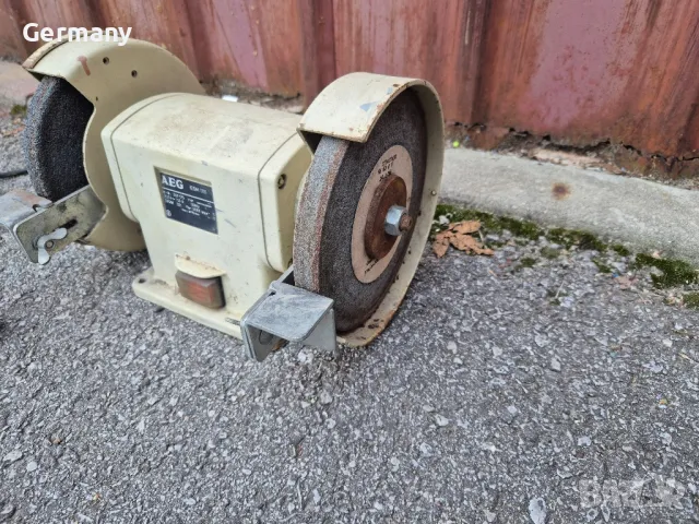 немски шмиргел AEG, снимка 3 - Други инструменти - 48947580