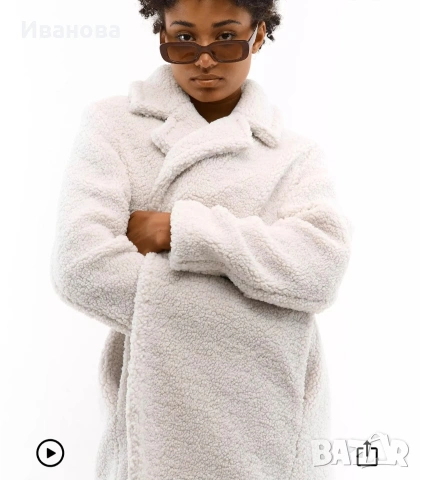 Дамско палто Teddy, снимка 2 - Палта, манта - 53593760