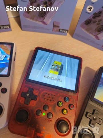 1Г ГАРАНЦИЯ R36s ArkOS ретро конзола Nintendo Sega PlayStation GameBoy NES Genesis Mega Drive Game, снимка 5 - Други игри и конзоли - 53135822