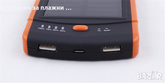 ПРЕНОСИМА БАТЕРИЯ СЪС СОЛАРНО ЗАРЕЖДАНЕ 6000mAh, снимка 11 - Други - 26799067