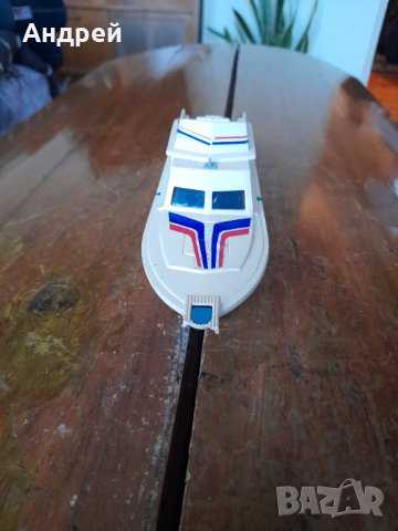 Стара играчка лодка,катер #11, снимка 2 - Други ценни предмети - 43929004