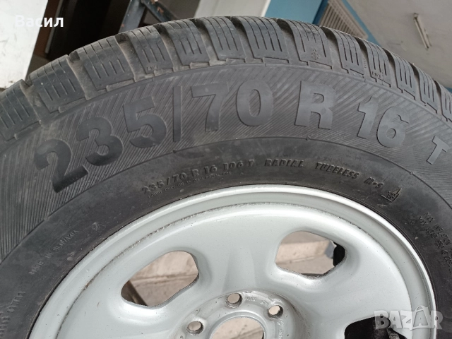 Гуми с джанти 235-70-16, снимка 6 - Гуми и джанти - 52407250