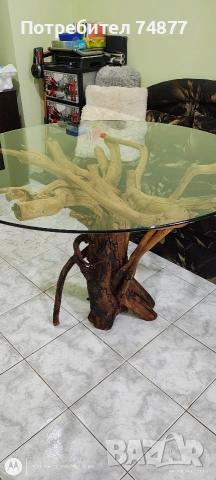 Маса от корен , снимка 6 - Маси - 53213606