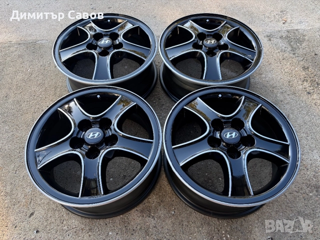 4 броя алуминиеви джанти за Hyundai Santa Fe  16, снимка 2 - Гуми и джанти - 52031272