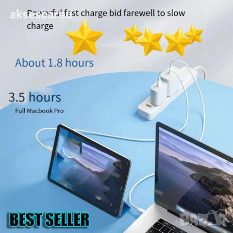 Супер Бърз 2 м. нов заряден кабел 120 W 10 A USB Type C бързо зареждане зарядно за Xiaomi Samsung , снимка 12 - Резервни части за телефони - 50664115