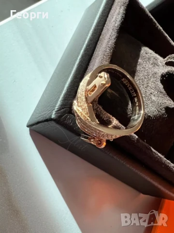 Hermes Kelly Gavroche Diamond оригинален пръстен, снимка 5 - Пръстени - 51424750