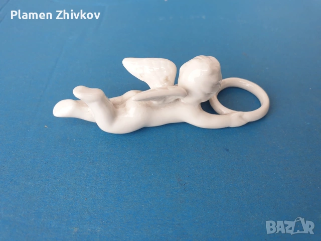 Порцеланова фигурка .Довоена Германия .От фабриката на ALACH, снимка 3 - Антикварни и старинни предмети - 53413582