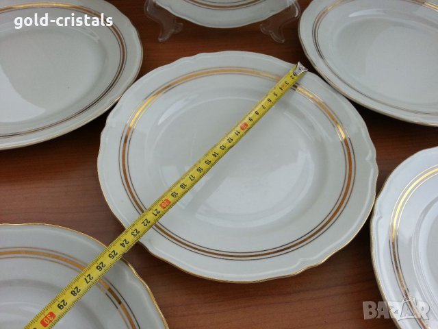 Стар български порцелан чинии, снимка 3 - Антикварни и старинни предмети - 33280516