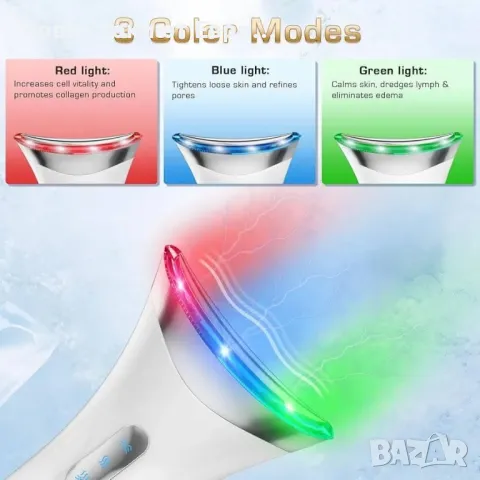 Масажор за лице Устройство за повдигане на лицето: Електрическа машина за стягане на кожата, снимка 3 - Масажори - 49314864