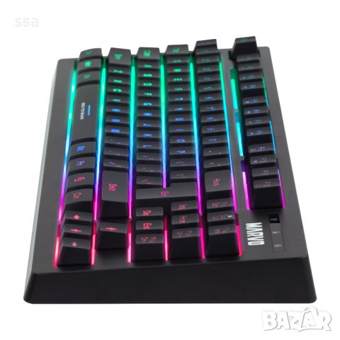 Marvo геймърска клавиатура Gaming Keyboard TKL 87 keys - K607, снимка 5 - Клавиатури и мишки - 43063653