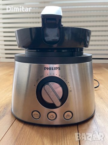 Продавам кухненски робот PHILIPS с блендер и сокоизстисквачка, снимка 2 - Кухненски роботи - 43211177