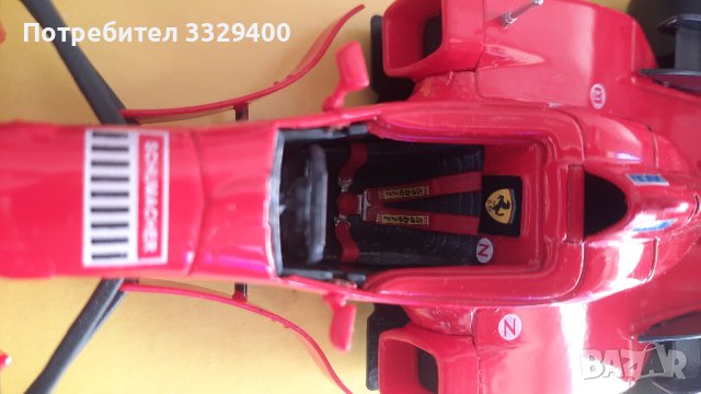 Ferrari F310 1996 М. Schumacher 1:20-колекционерски метален болид, снимка 6 - Колекции - 44094839