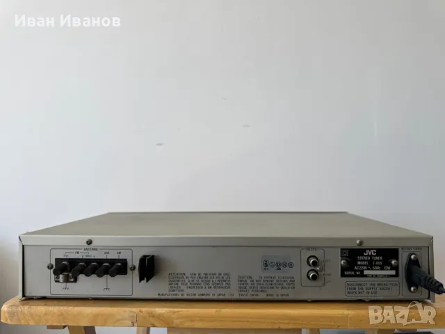 Винтидж хай енд тунер Vintage High End Tuner JVC T-X55 FM/AM COMPUTER CONTROLLED STEREO TUNER, снимка 2 - Ресийвъри, усилватели, смесителни пултове - 50154079